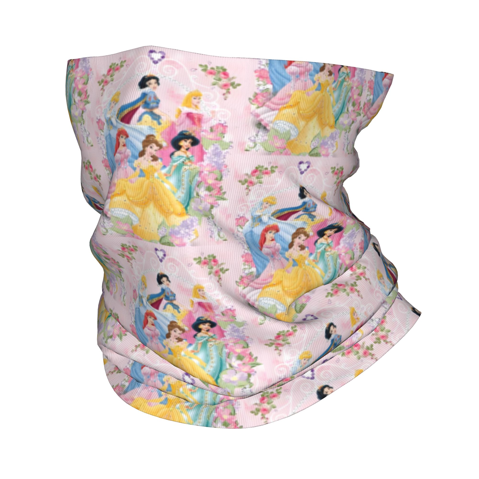 Neck Warmer Tube - Custom S-Snow White & B-Belle Winter