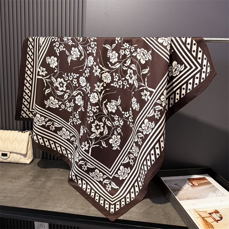 1pcs 90*90cm Floral Printed La - Bandana Cotton recension och pris