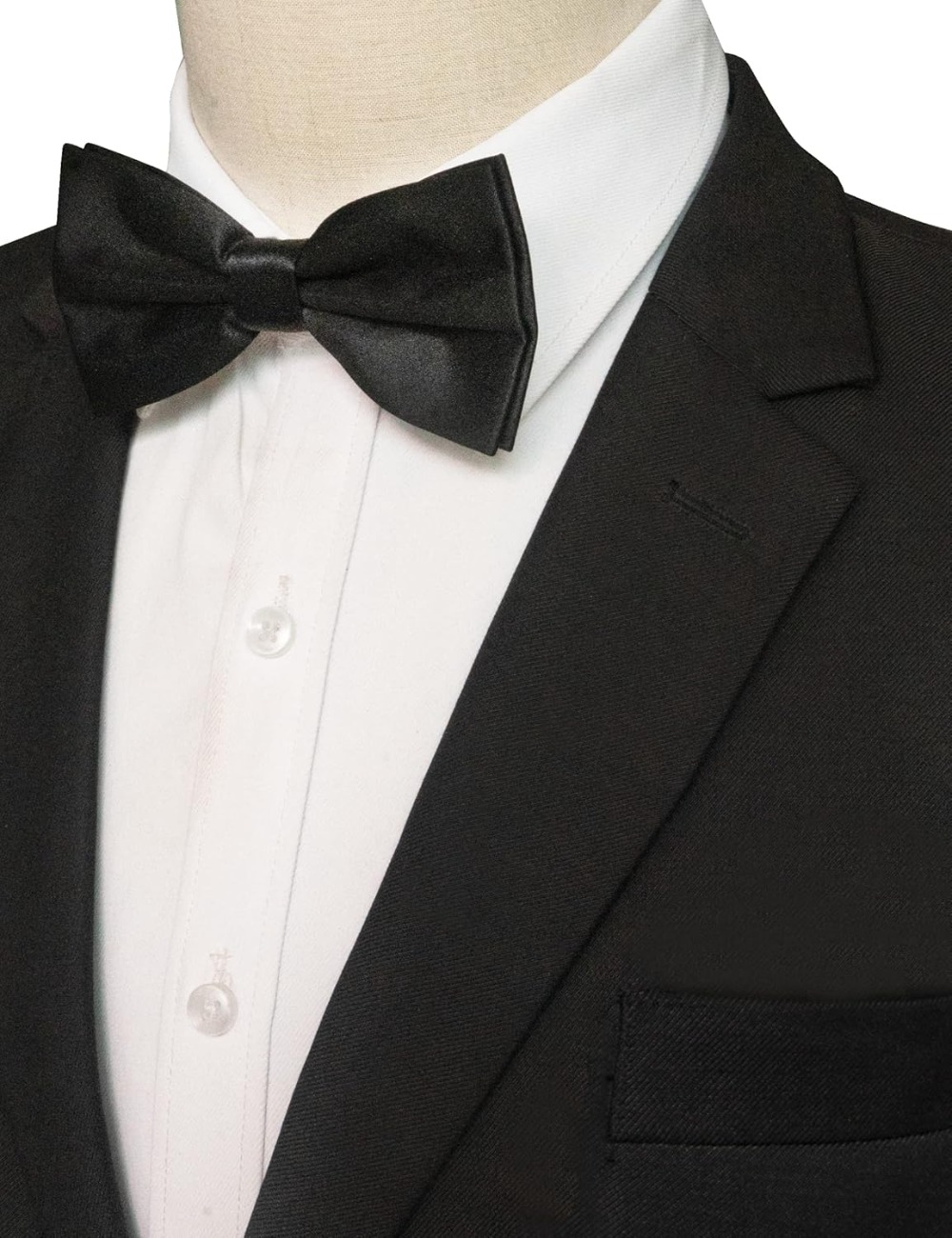 Solid Color Pre-tied Bow Tie A - Bow Tie Pre Tied recension och pris