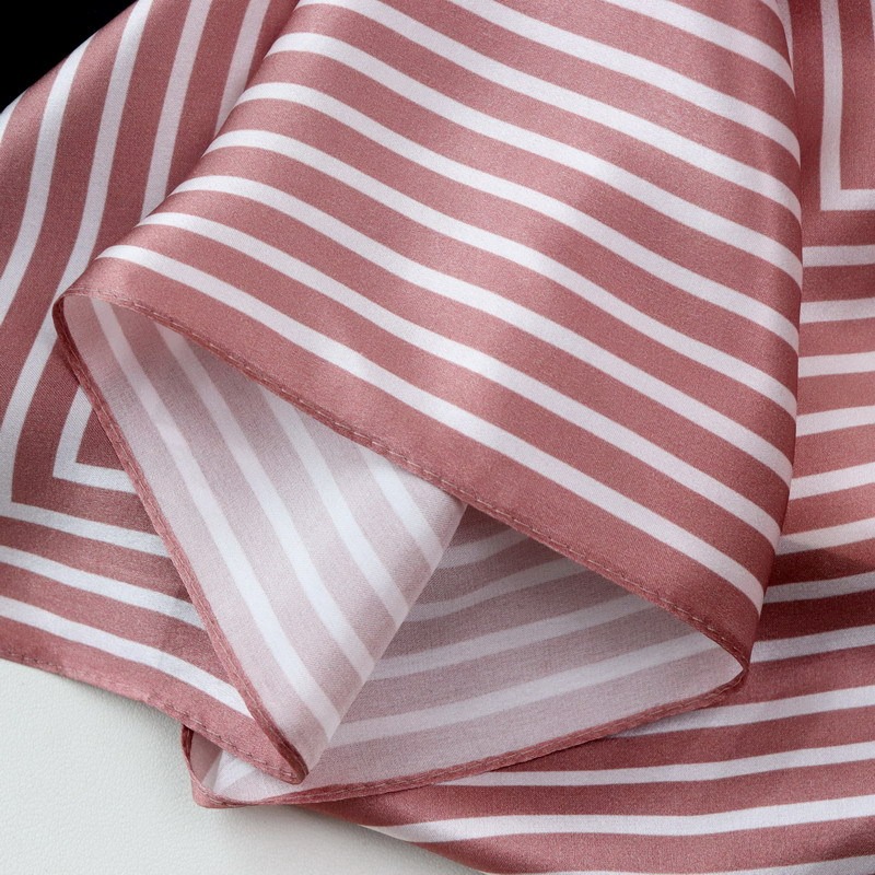 100% Pure Silk Scarf Women Hij - Silk Tie Striped recension och pris