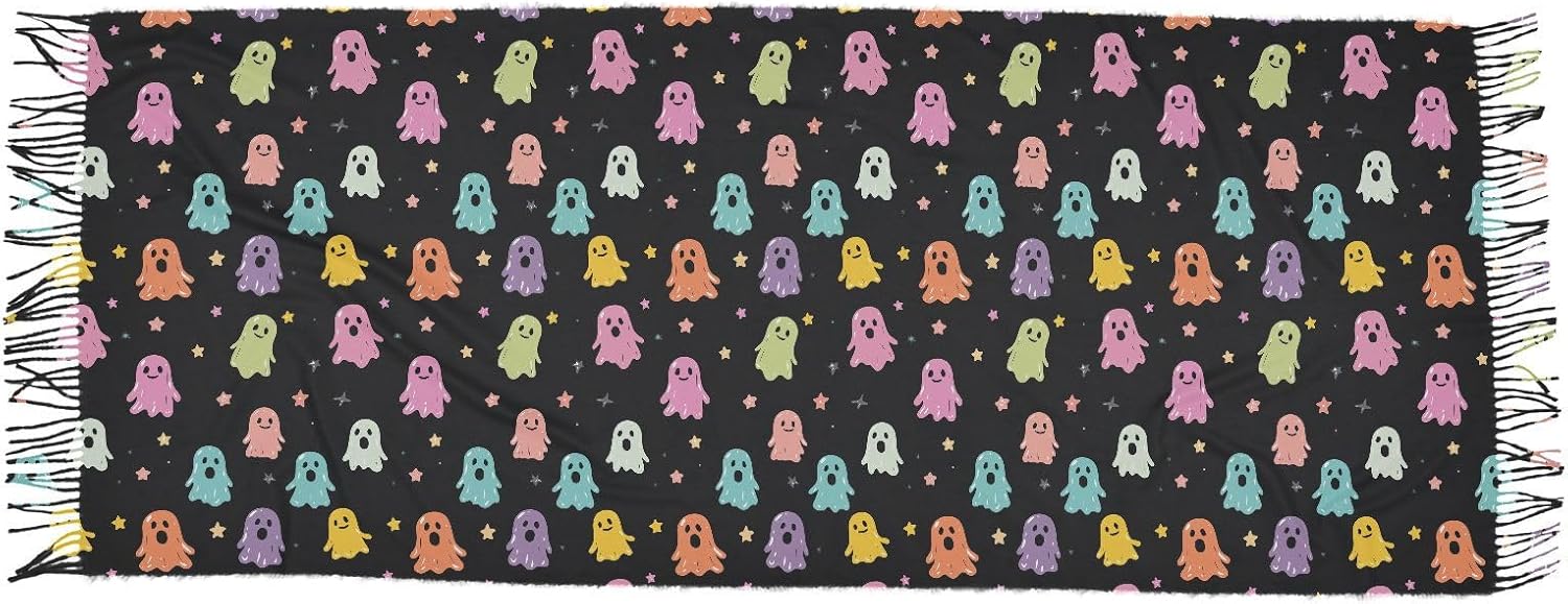 Women's Halloween Ghost Scarf  - Pashmina Wrap Large recension och pris