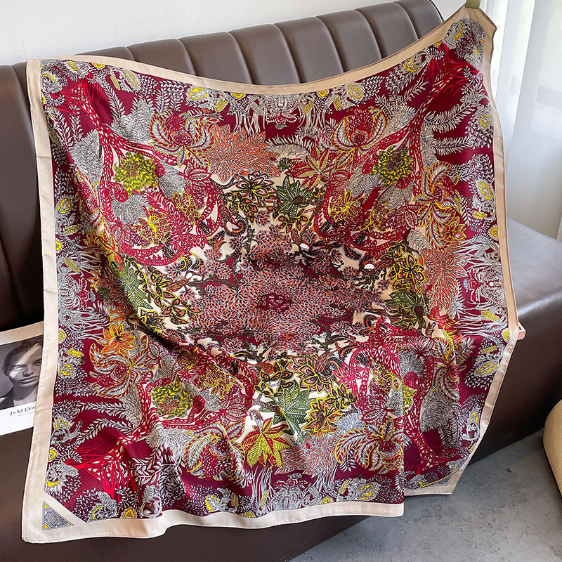 90*90cm Square Scarf Twill Cot - Bandana Cotton recension och pris