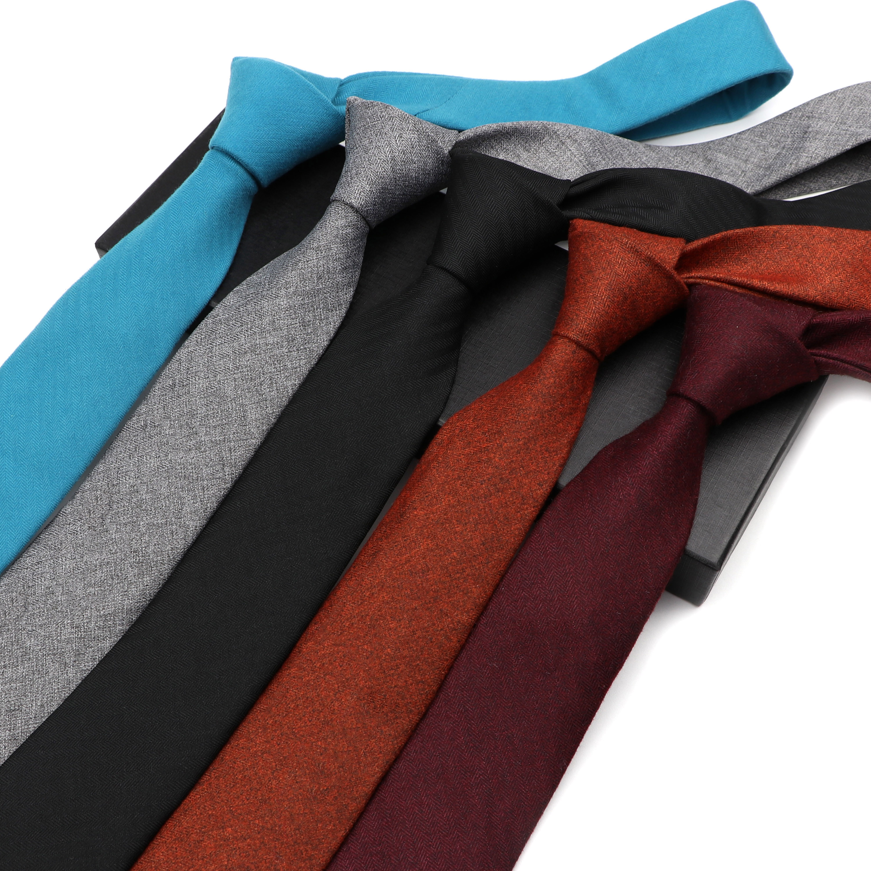 New Arrival Soft Mens Solid Co - Skinny Tie Men recension och pris