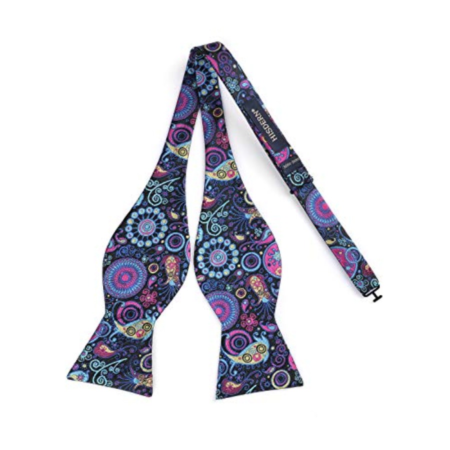 Bow Ties for Men Floral Bowtie - Pocket Square Set recension och pris