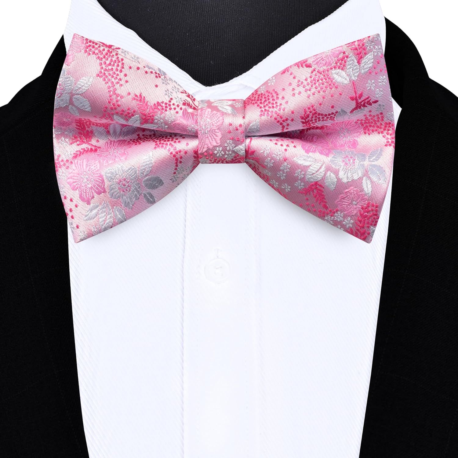 Floral Bow Tie & Handkerchief  - Pocket Square Set recension och pris