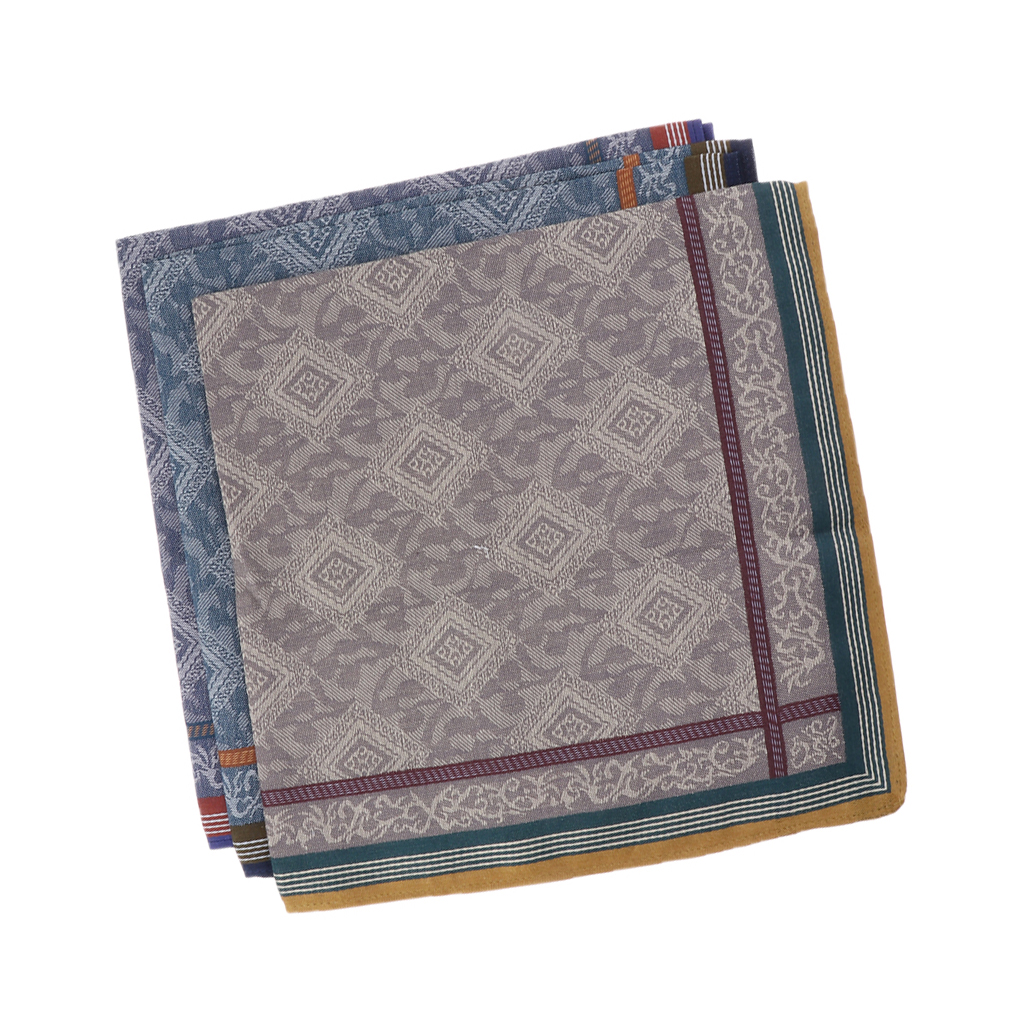 3pcs Classic Mens Plaid Handke - Handkerchief Cotton Men recension och pris