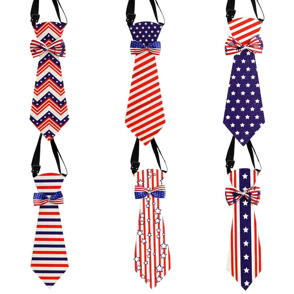 Independence Day Patriotic Ame - Bow Tie Pre Tied recension och pris