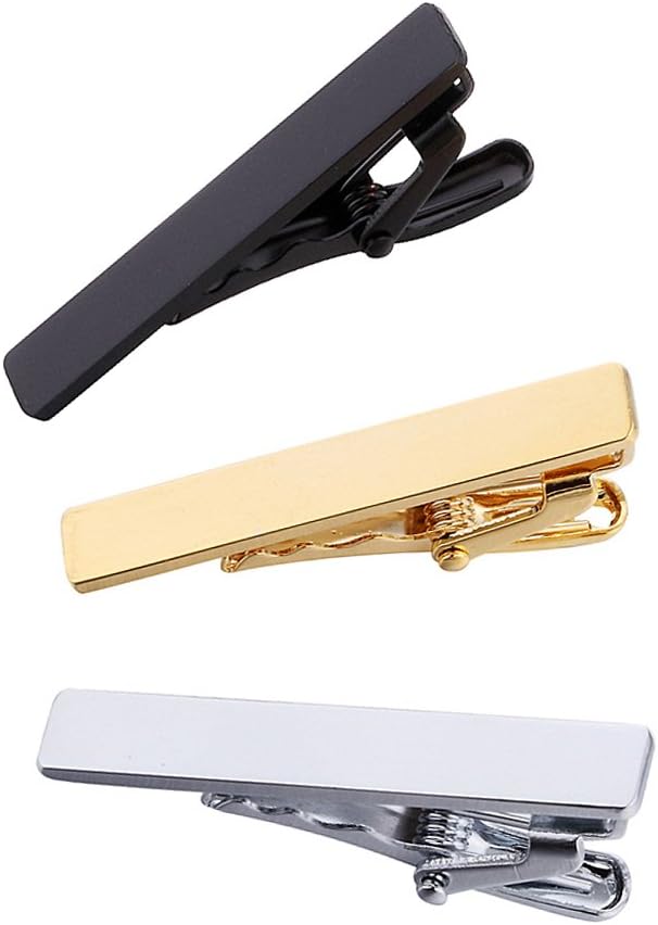 Men's Skinny Tie Clip Set 3 To - Tie Clip Silver recension och pris