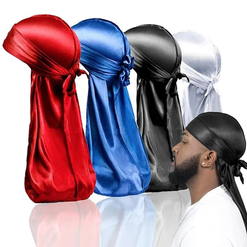 New silk Durag Bandana Turban  - Bandana Doo Rag recension och pris