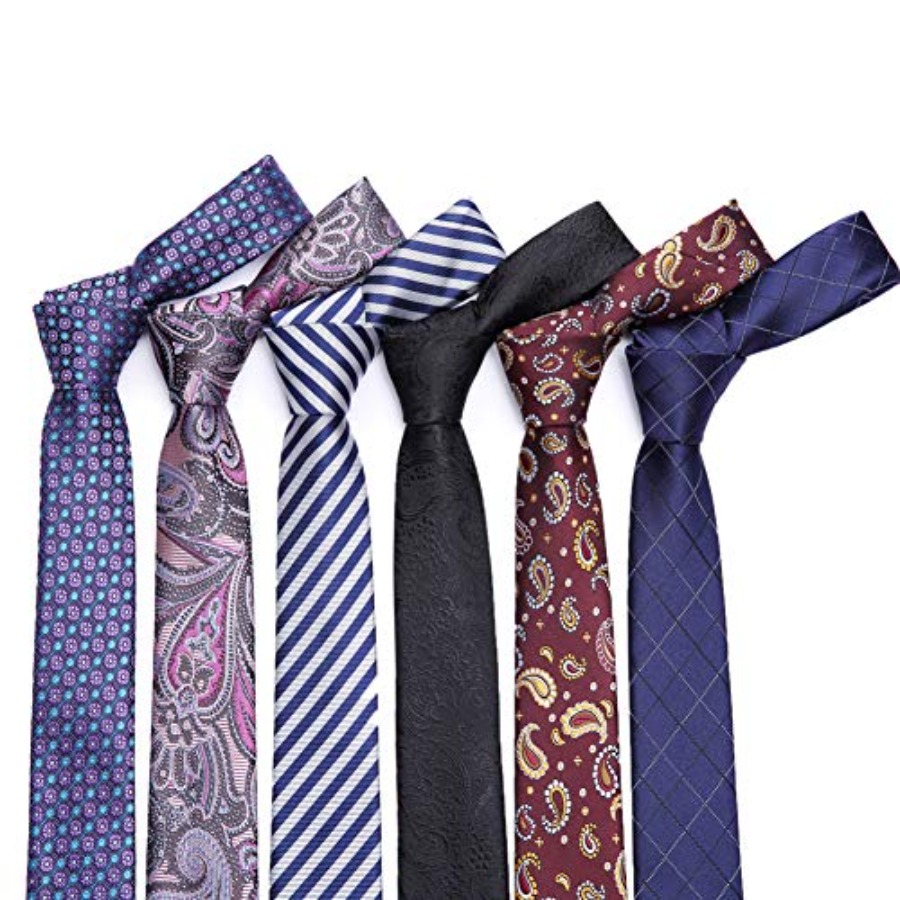 4 Packs Skinny Neckties for Me - Skinny Tie Men recension och pris