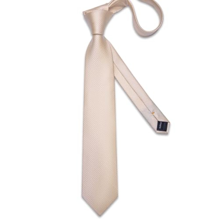 Plaid Ties for Men Silk Checke - Pocket Square Set recension och pris