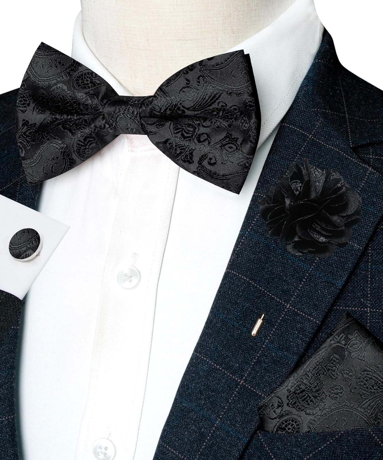 Paisley Pre-tied Bow Tie and P - Bow Tie Pre Tied recension och pris