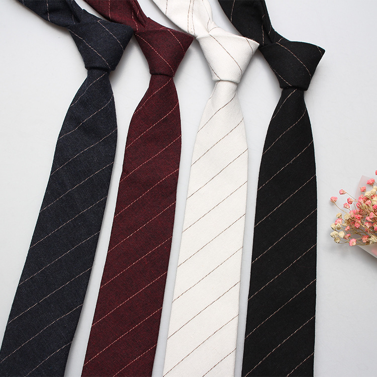 Linbaiway Men Slim Solid Neckt - Skinny Tie Men recension och pris
