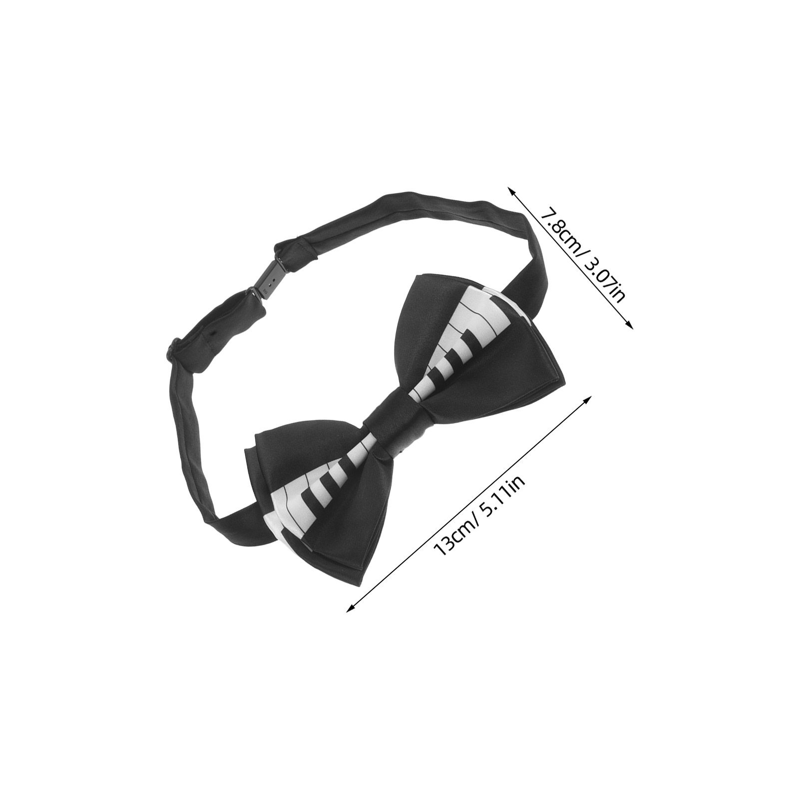 3Pcs Music Bow Tie Set Piano K - Bow Tie Pre Tied recension och pris