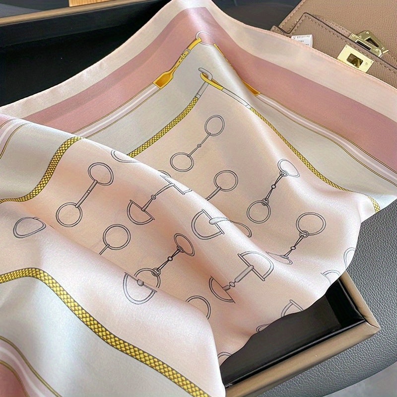 Luxury 100% Pure Silk Square S - Silk Neck Scarf recension och pris