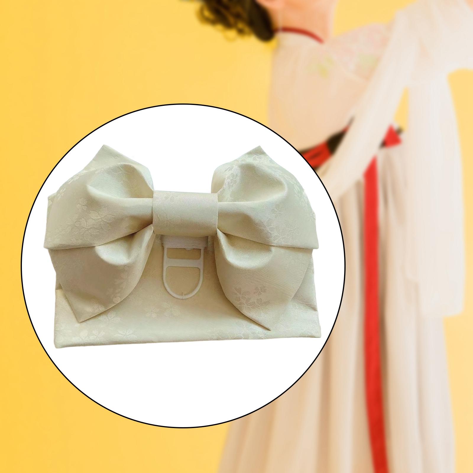 Retro Style Japanese Sash Belt - Bow Tie Pre Tied recension och pris