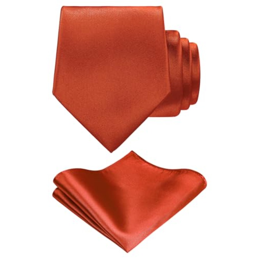 Solid Satin Woven dyed Color F - Pocket Square Set recension och pris
