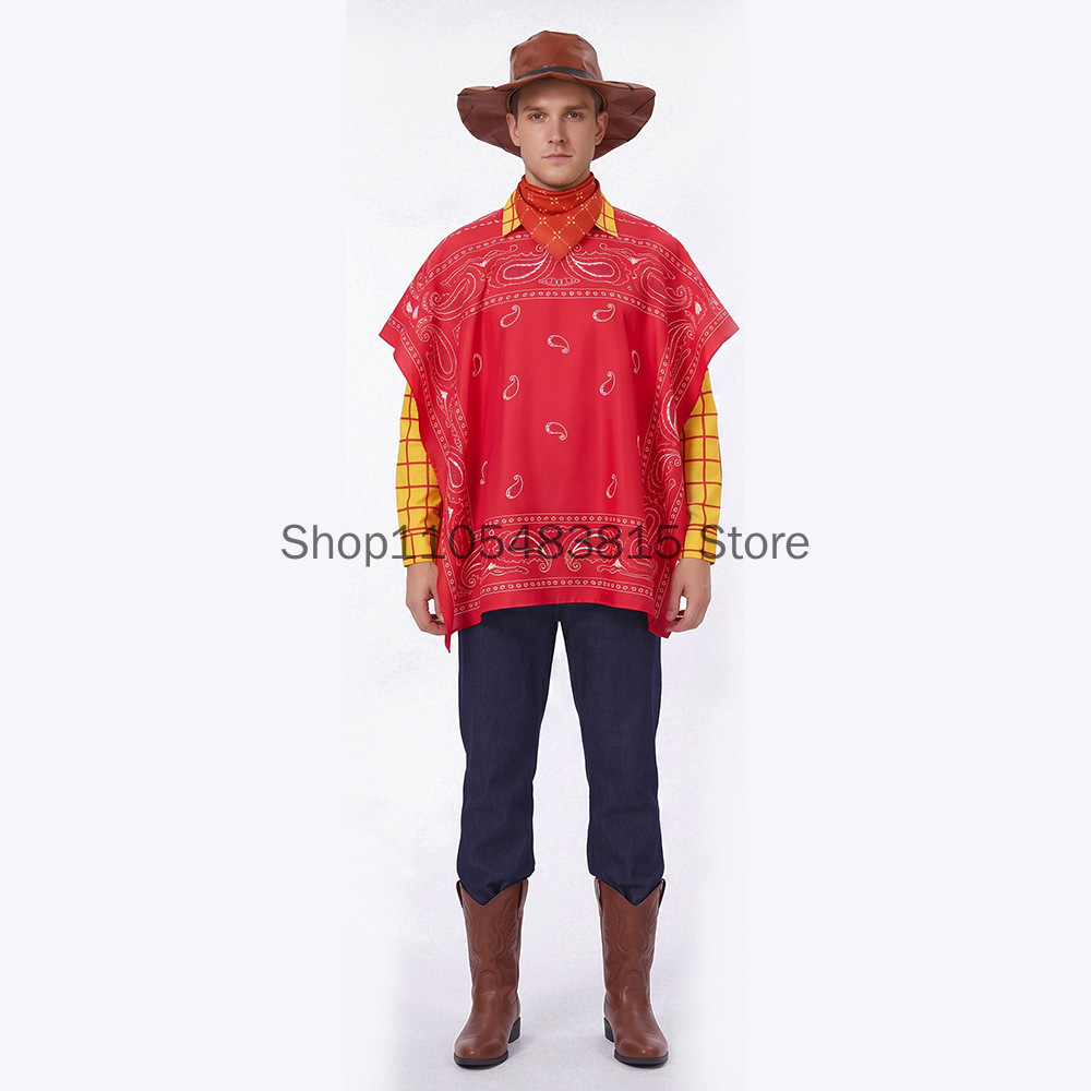Men's Woody Cosplay costume To - Ascot Neck Scarf recension och pris