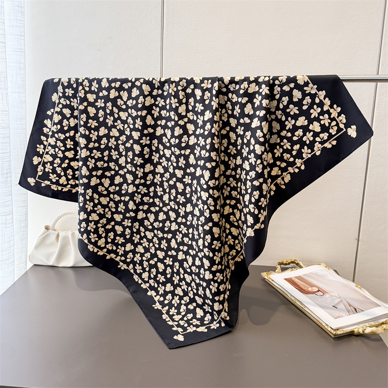 1pcs 90*90cm Floral Printed Co - Bandana Cotton recension och pris