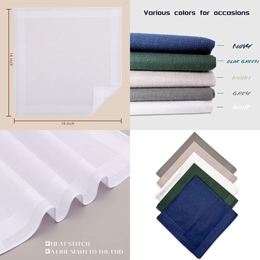 Men's Cotton Handkerchiefs, As - Handkerchief Cotton Men recension och pris