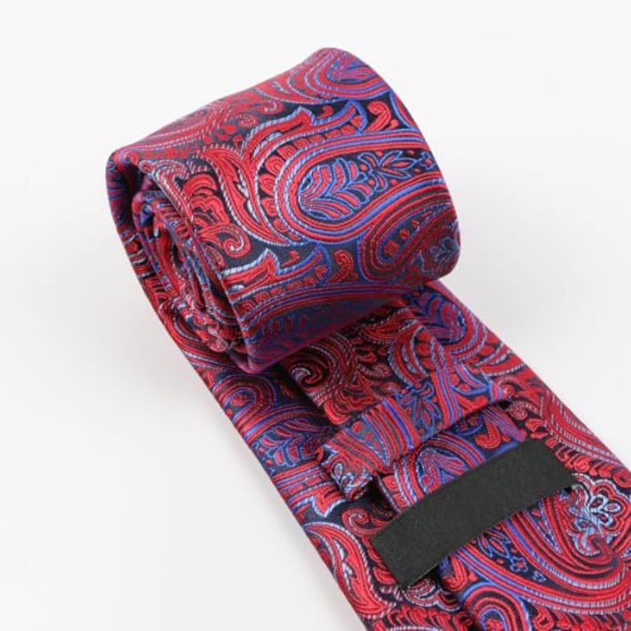 Mens Gradient Paisley Necktie  - Pocket Square Set recension och pris