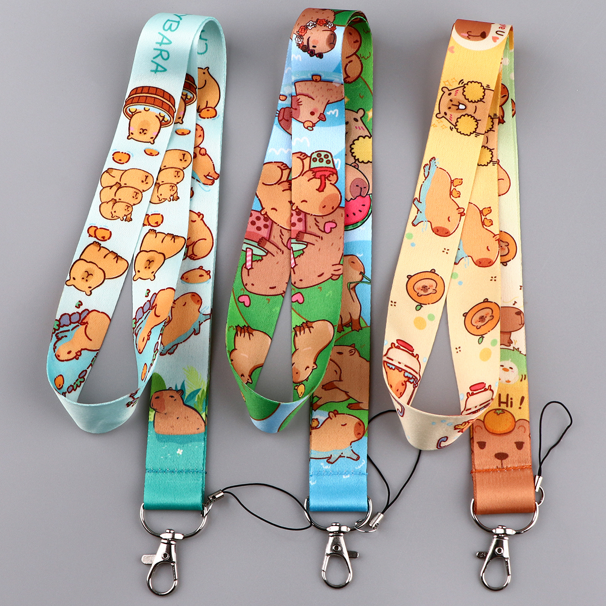Cute Capybara Lanyards for Key - Lanyard Badge Holder recension och pris