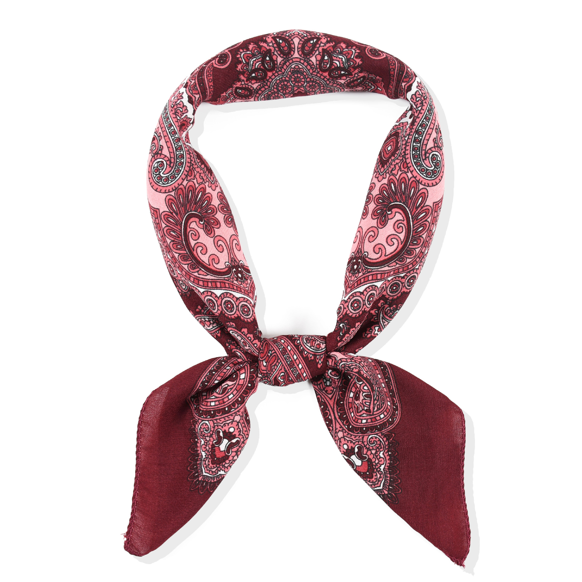 70*70cm Women Retro Floral Rus - Bandana Cotton recension och pris