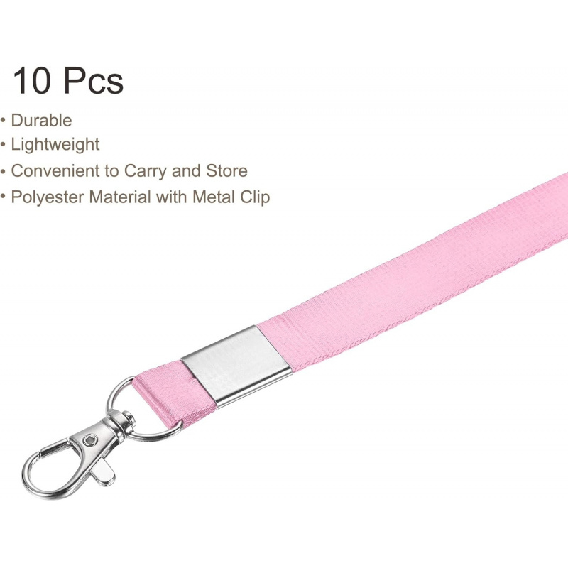 Neck Lanyards, Flat Strap Lany - Lanyard Badge Holder recension och pris