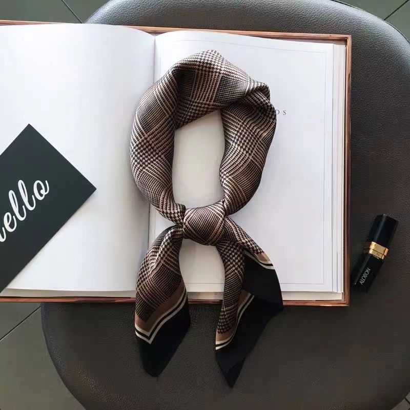 New Fashion Zebra Printed Squa - Ascot Neck Scarf recension och pris