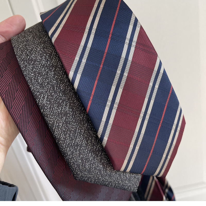 New Trendy Striped Neckties Fo - Skinny Tie Men recension och pris