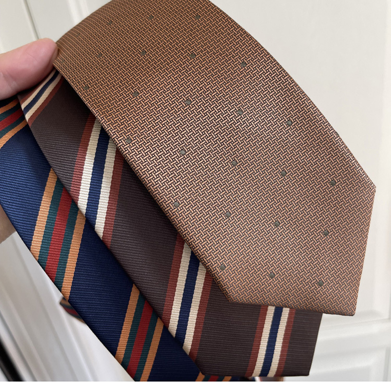 New Trendy Striped Neckties Fo - Skinny Tie Men recension och pris
