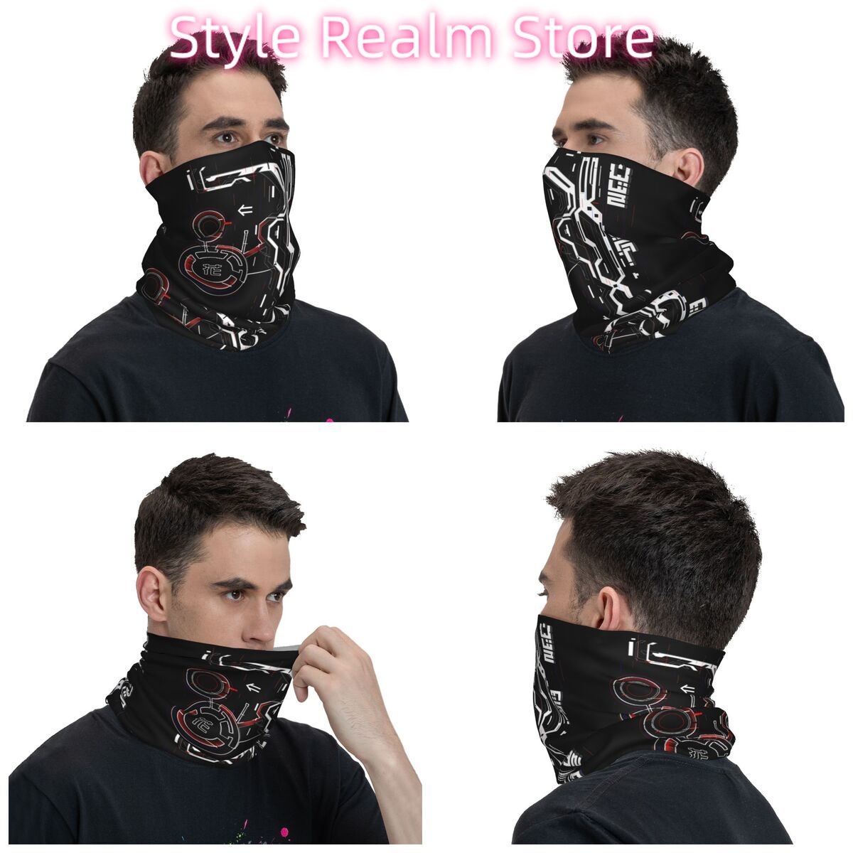 Custom Japanese Tokyo Flower T - Neck Warmer Tube recension och pris