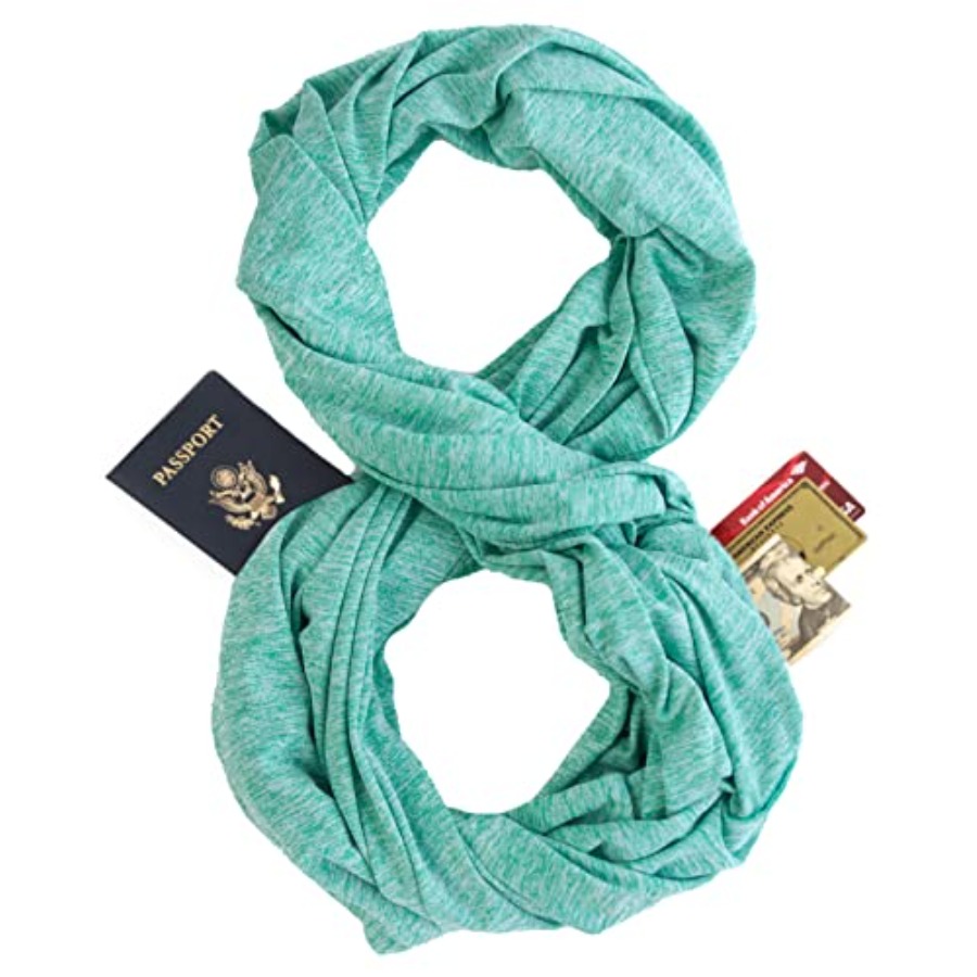 Infinity Travel Scarf Loop wit - Infinity Scarf Knit recension och pris