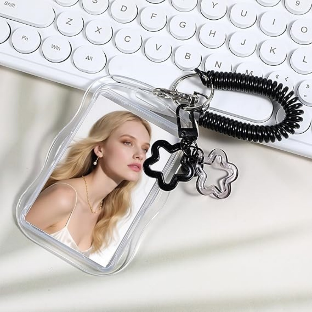 Photocard Holder Keychain 8.5c - Lanyard Badge Holder recension och pris