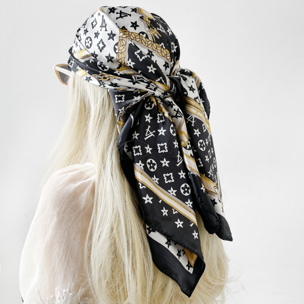 New Hot Sale Fashion 90X90cm P - Silk Neck Scarf recension och pris
