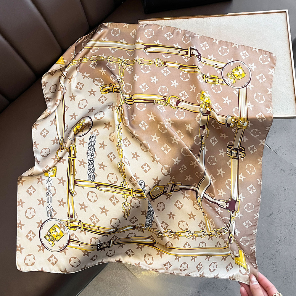 New Hot Sale Fashion 90X90cm P - Silk Neck Scarf recension och pris