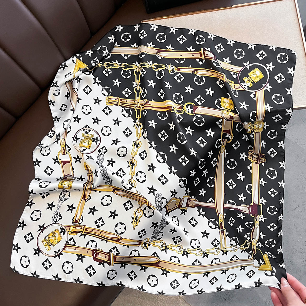 New Hot Sale Fashion 90X90cm P - Silk Neck Scarf recension och pris
