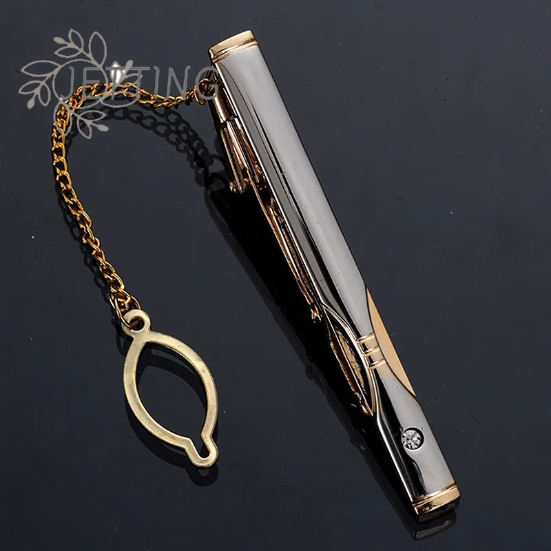 Hot Metal Simple Necktie Buckl - Tie Clip Silver recension och pris