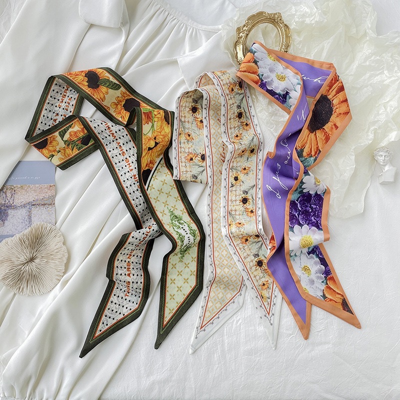 Spring Oil Painting Series Sca - Head Wrap Turban recension och pris